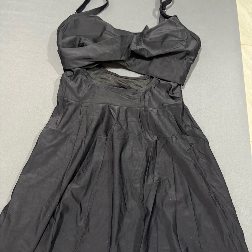 Elegant Black Women's Dress